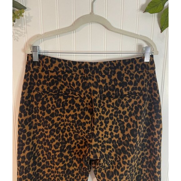 Old Navy Harper Mid-Rise Leopard Print Pants Size 8 Regular - Picture 8 of 13